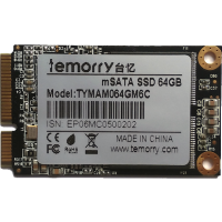 Temorry mSATA Series SATA3.0Gb/s NAND Flash̬Ӳ̿