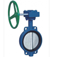 WBGX（D372X）蜗轮传动对夹式软密封蝶阀