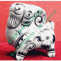 陜西特色純手工泥塑12生肖吉祥物工藝品 活動促銷禮品批發(fā)***