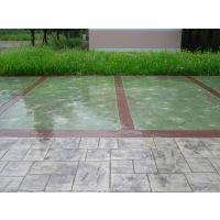 苏锡常压花地坪，彩色地坪，艺术压花地坪