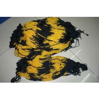 黑黄粗网袋 篮球网袋  排球足球网袋  可定做 5节网  小礼品网袋