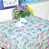 一次性桌布 塑料 印花防水桌布 餐厅专用一次性台布