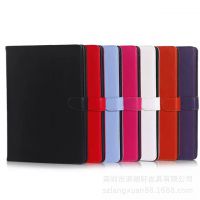 工廠直銷蘋果ipad air2仿南韓皮套 ipad 6 超薄支架外殼保護(hù)套