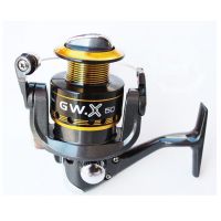 光威渔轮GWX80 11轴金属头前卸力鱼轮纺车轮渔线轮海竿轮8000型