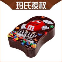 德芙 M&M's逗趣 牛奶巧克力豆135g礼盒装 mm豆 铁盒装礼物