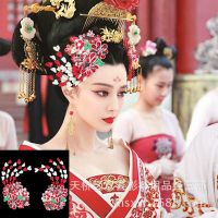 廠家直銷,新娘飾品批發(fā) 純手工制作 頭花 新娘頭飾 武媚娘頭飾