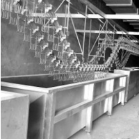 鸭鹅屠宰流水线 鸭子冷蜡池不锈钢冷水池