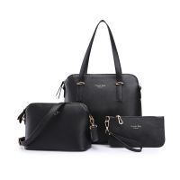 新款女包韓版簡(jiǎn)約時(shí)尚貝殼包三件套子母包單肩斜跨手提包