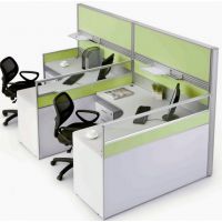 开源办公家具办公桌 简约现代时尚办公桌 屏风隔断 组合电脑职员工作位