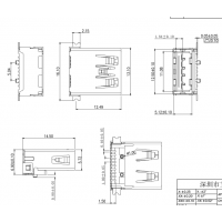 USB 3.0ȫ9Pĸ90ʽŴƬSMT+λ+