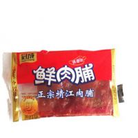 靖江特产冠成食品 优质精制猪肉脯 肉类特色零食 辣香肉脯 5斤/袋