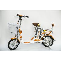 飞锂FLIVE家用小型锂电池电动车 48V14寸助力代步自行车电单车 新品预售款 飞雪