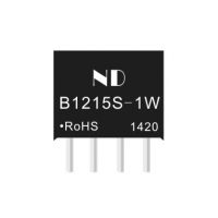 小体积12V转15V电源模块,升压电源芯片B1215S-1W价格