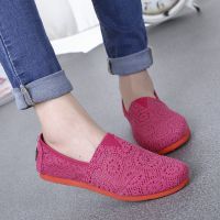 新款夏季老北京布鞋女款網(wǎng)鞋軟底舒適網(wǎng)面女鞋透氣編制網(wǎng)布鞋子女