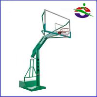 广西标准球场篮球架,灯杆如何配置