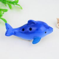 创意陶笛 海豚6孔陶笛 六孔陶笛