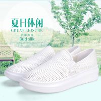 凯王帝夏季网鞋女网面运动鞋女鞋透气厚底小白鞋网纱平底休闲鞋板鞋单鞋