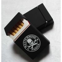 防水硅胶香烟盒保护套 帮助戒烟礼品印刷骷髅头烟盒套
