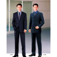冬季西装套装西服定制男士西服商务职业德昌中***含毛套装