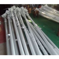 监控立杆监控支架厂家订做广州立杆普利尔不锈钢3m 4m 5m 6m 立杆路灯杆