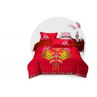 旅典文化西兰卡普岩墙花地毯 乖幺妹土家织锦床上用品 装饰品