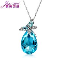 夏天衣服配饰短项链女韩版夸张时尚奢华短款锁骨饰品挂件批发236