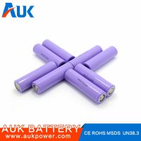 AUK全新A品电芯 18650锂电池 3.7v 2000mah 可充电锂电池