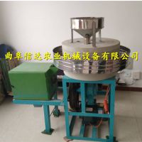 环保工艺面粉电动石磨机,杂粮专用信达米粉电动石磨,河北款