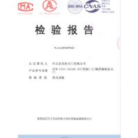 丙级对开 防火门检验报告