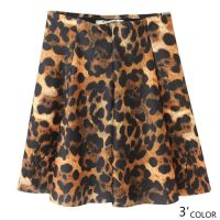 2015春季新款 歐美女裝 太空棉印花松緊腰高腰修身傘裙半身裙BNCH