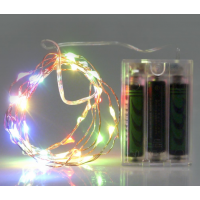 厂家直销电池盒led灯 LED铜线灯圣诞灯节日彩灯 装饰灯串 LED铜丝灯 RSHOWER