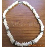 大理石项链 彩色碎石项链 长款毛衣项链 服装配饰项饰