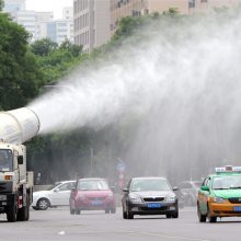 8吨国四排放高压喷雾降尘洒水车