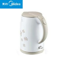 Midea/美的WH517E2b 1.7L不锈钢双层防烫电热水壶烧水壶正品