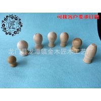 龙门厂家直销实木椅顶 荷木椅顶 衣帽架木配件 木圆球