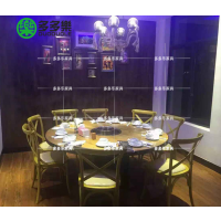 深圳定制主题餐厅桌椅 主题工业风火锅桌椅 中式餐厅餐桌 多多乐家具供应