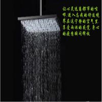 普斯迪热供10寸全铜顶喷 优质方形雨淋花洒 F246128