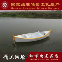哪有木船卖 出售优质欧式尖头小木船 批发定做公园摄影工艺木船