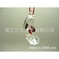 胎毛纪念品 胎毛坠 水晶胎毛坠 胎毛吊坠  胎发坠 掌上明珠/白