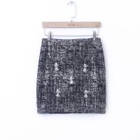 2015春季新款 韓版  拼色釘珠半身裙包臀半裙B513 0.21