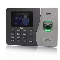 中控（ZKTeco）S60 TFT彩屏 网络型 指纹考勤机 打卡机 U盘下载