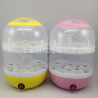 厂家批发CCC双层多功能煮蛋器 蒸蛋器机 自动断电底盘发热贴牌OEM