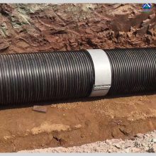 双壁波纹管 塑钢缠绕管DN300价格 HDPE市政污水管 河北泰沃