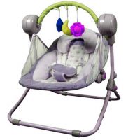 中山市批发供应儿童电动音乐振动儿童秋千宝宝电动摇椅时间可控制