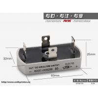 柳晶 单相桥式整流器整流桥堆QL3010 QL30A1000V带散热器