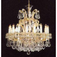 中元之光供应欧式水晶灯酒店大堂水晶蜡烛吊灯别墅客厅吊灯销售