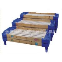 幼兒床兒童床塑料床幼兒園午睡床折疊床單層單人床學(xué)生床C06型