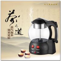 卓亚JY-8808煮茶器玻璃保温电水壶电茶壶煮蒸汽泡玻璃茶养生壶