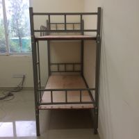 厂家出售双层铁床上下铺铁架床高低子母床公寓高架床单层铁床