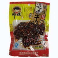 川幺妹 逍遥牛肉干 夫妻肺片50g 麻辣味 休闲熟食 重庆特产小吃